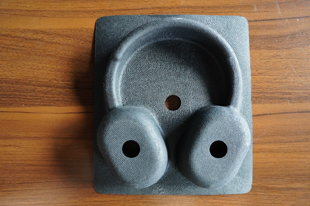 全包耳機(jī)黑色濕壓紙托